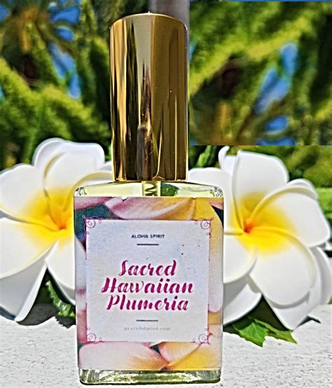 plumeria perfume from hawaii